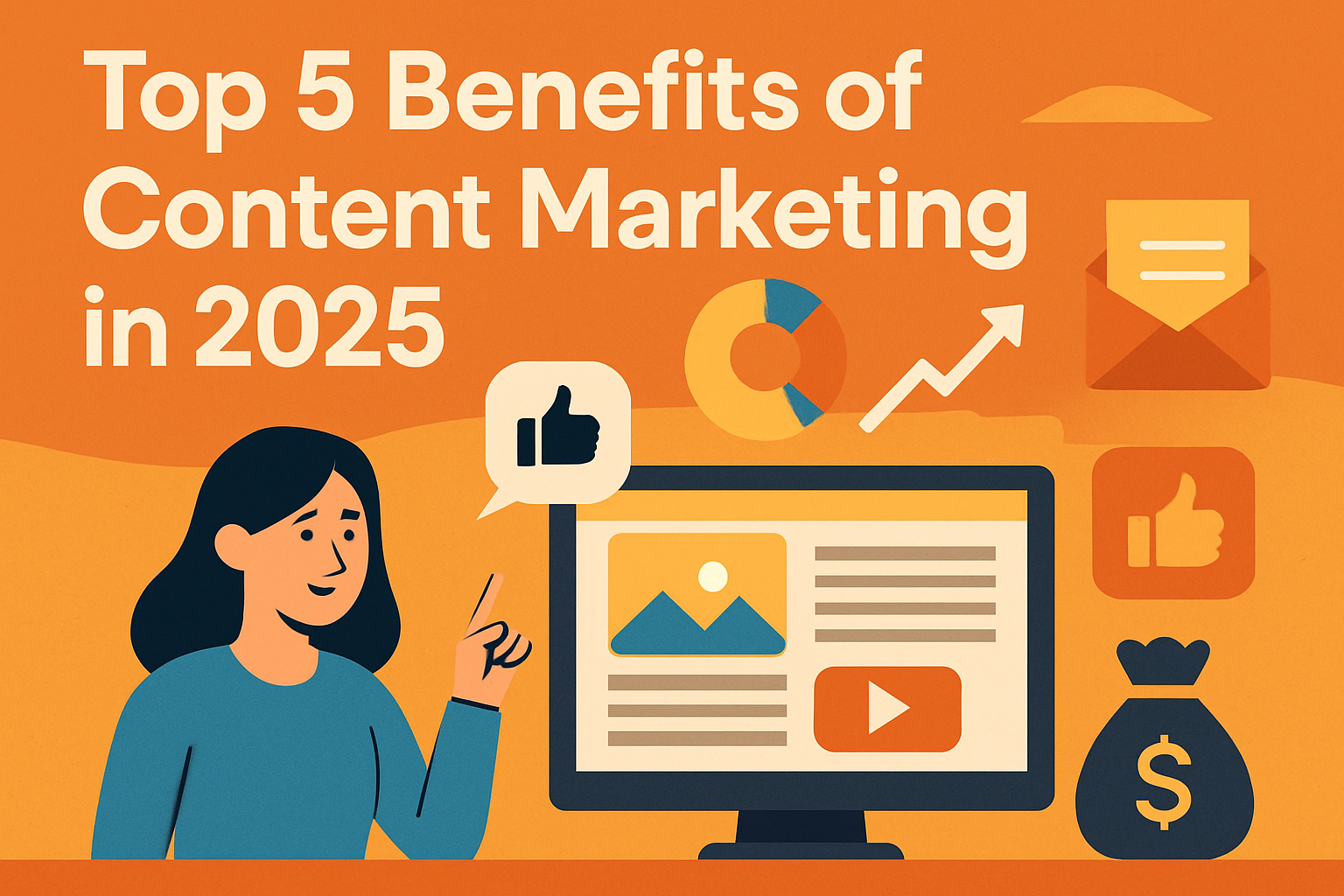 Top 5 Benefits of Content Marketing in 2025